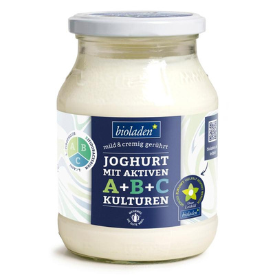 Produktfoto zu Joghurt ABC bioladen 500g Glas