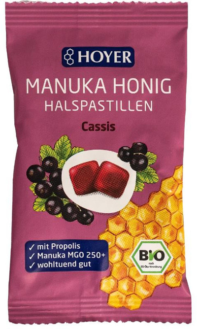 Produktfoto zu Manukapastillen Cassis