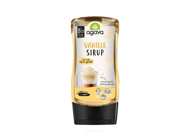 Produktfoto zu Vanillesirup agava