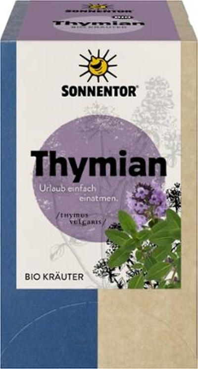 Produktfoto zu Kräutertee Thymian im Teebeutel