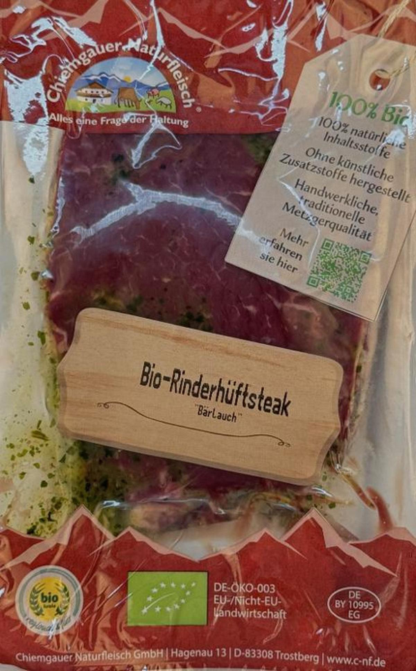Produktfoto zu Rinderhüftsteak Bärlauch