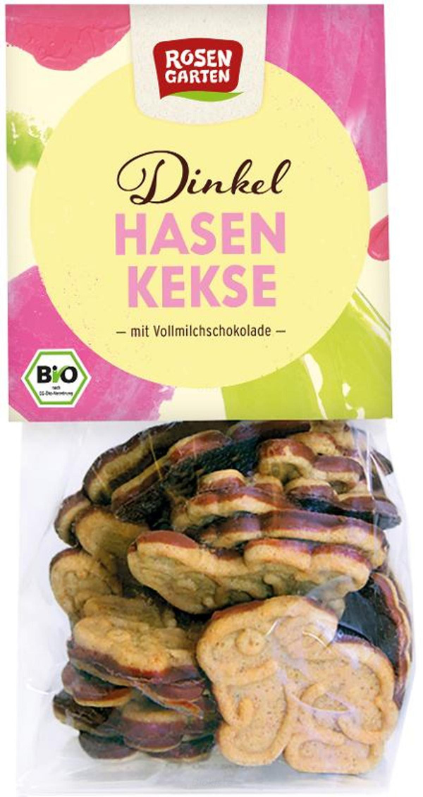 Produktfoto zu Dinkel Osterhasen Keks