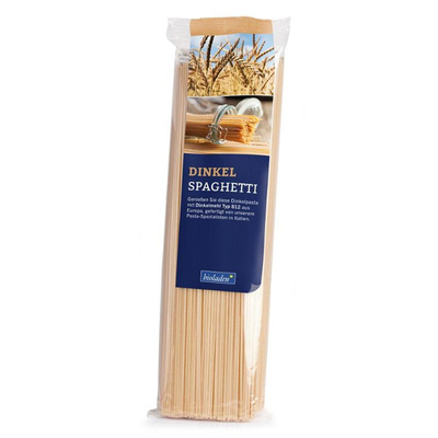 Produktfoto zu Dinkel Spaghetti hell bioladen