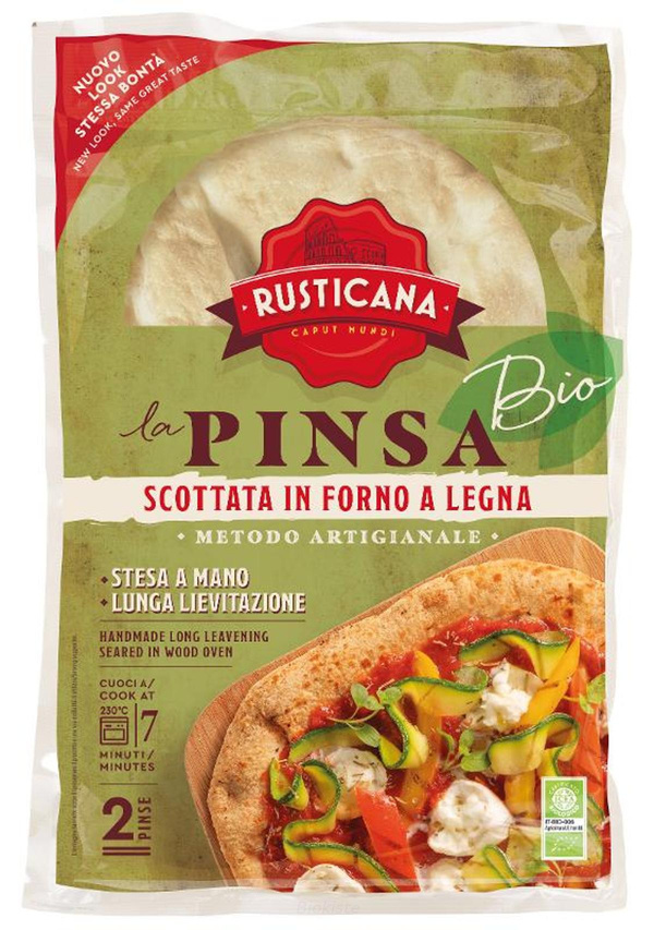 Produktfoto zu La Rusticana Pinsa Teig 2x250g