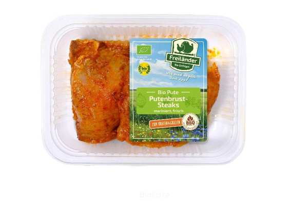 Produktfoto zu Putenbruststeak mariniert Paprika