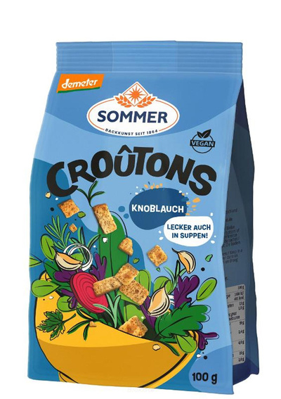 Produktfoto zu Croutons Knoblauch - geröstete