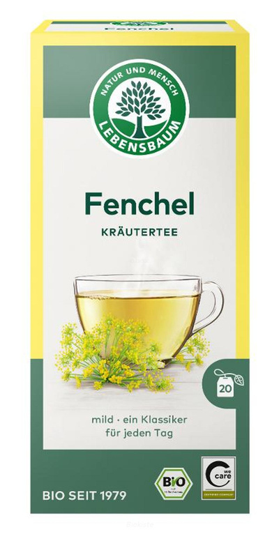Produktfoto zu Kräutertee Fenchel im Teebeutel