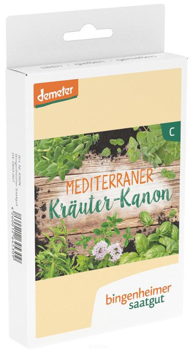 Produktfoto zu Mediterraner Kräuter-Kanon Box