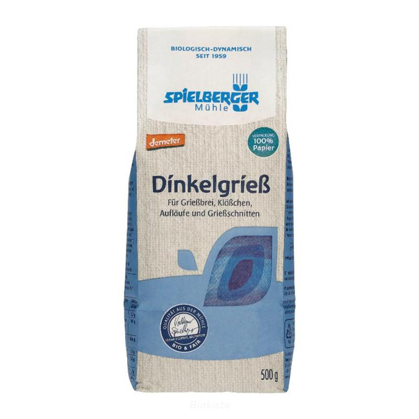 Produktfoto zu Dinkelgrieß