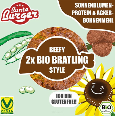 Produktfoto zu Bratling BeefyStyle Vegan