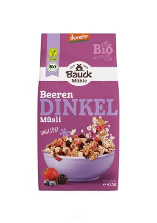 Produktfoto zu Dinkel Müsli Beerenzart