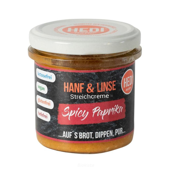 Produktfoto zu Hanf und Linse Spicy Paprika