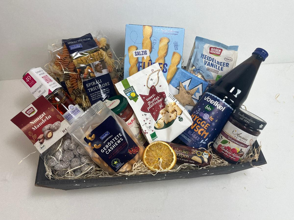 Produktfoto zu Präsentkorb weihnachtlich 50€