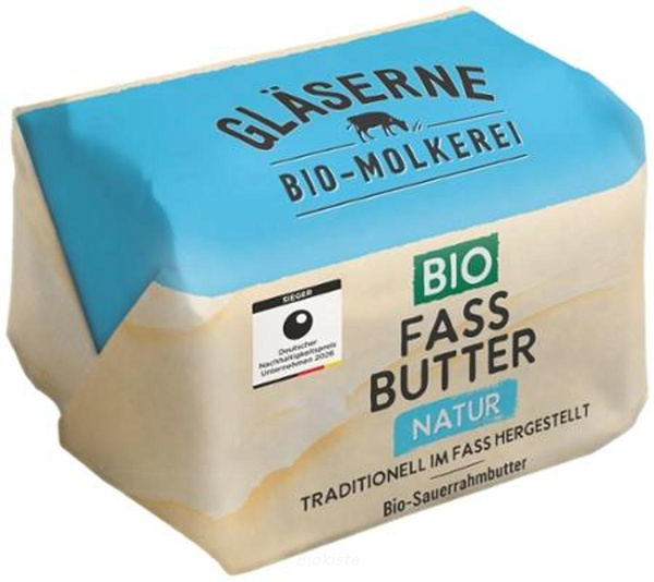 Produktfoto zu Fassbutter Sauerrahm 10 Stück
