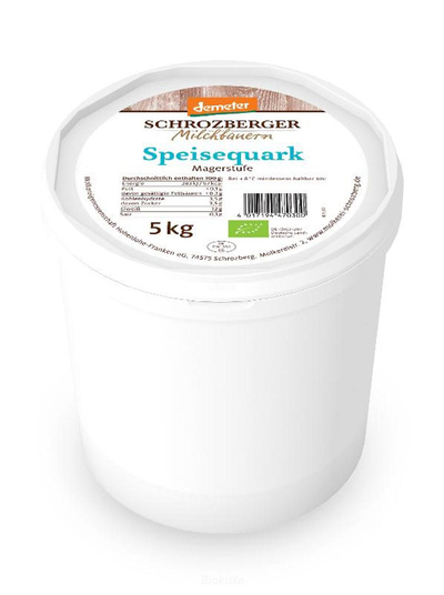 Produktfoto zu Speisequark mager 5 kg
