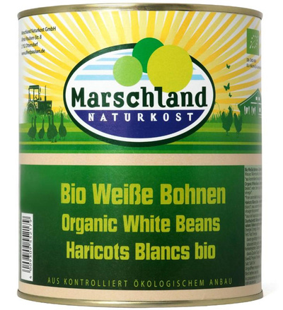 Produktfoto zu Weiße Bohnen 2900g