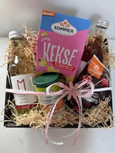 Produktfoto zu Präsentkorb Herzen