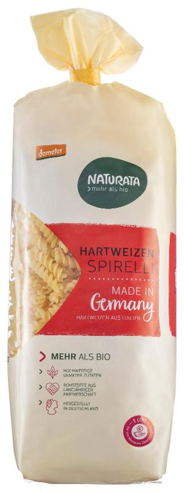 Produktfoto zu Spirelli hell, Hartweizen 500