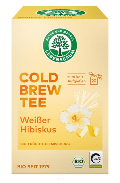 Produktfoto zu Cold BrewTee Weißer Hibiskus