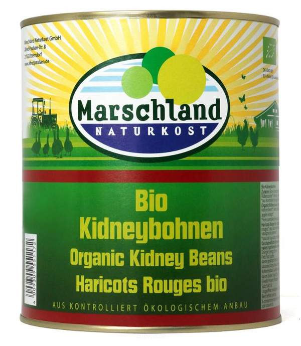 Produktfoto zu Kidneybohnen 2900g
