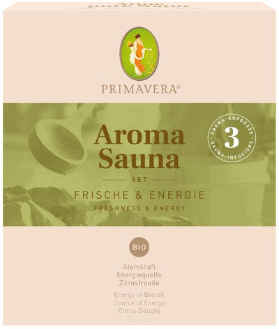 Produktfoto zu Aroma Sauna Set Frische und Energie