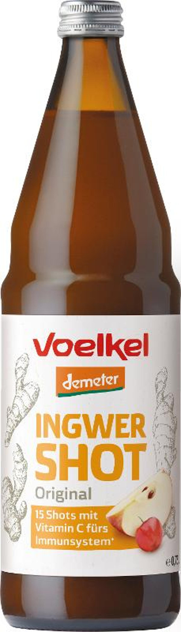 Produktfoto zu Shot Ingwer 15x50