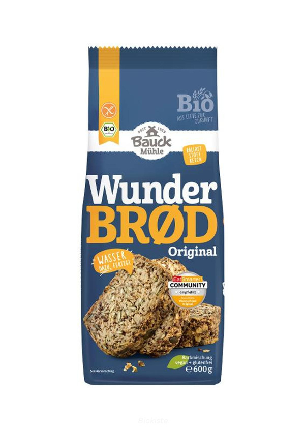 Produktfoto zu Wunderbrot glutenfrei Backmischung