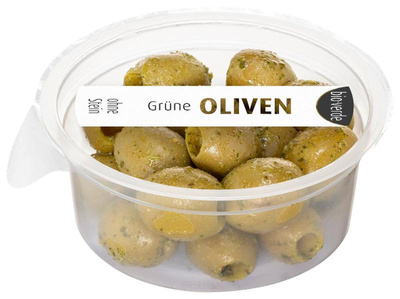 Produktfoto zu Grüne Oliven ohne Stein