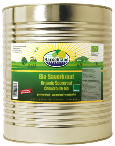 Produktfoto zu Sauerkraut 9,7 Kg