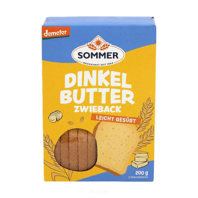 Produktfoto zu Dinkel Butter Zwieback