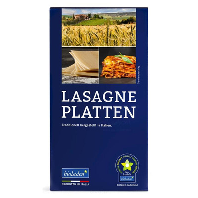 Produktfoto zu Lasagneplatten  bioladen