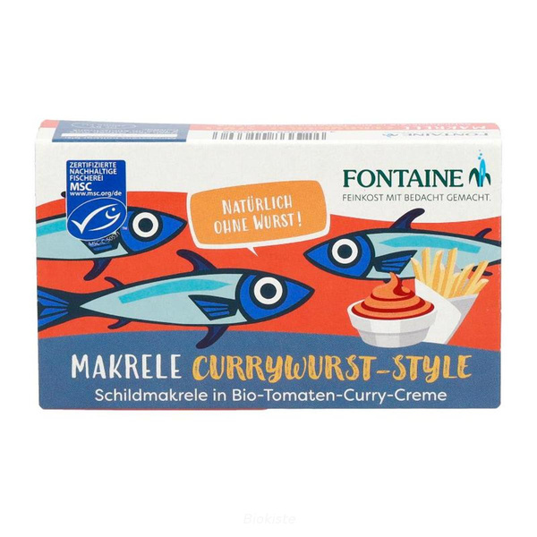 Produktfoto zu Makrele Currywurst-Style MSC
