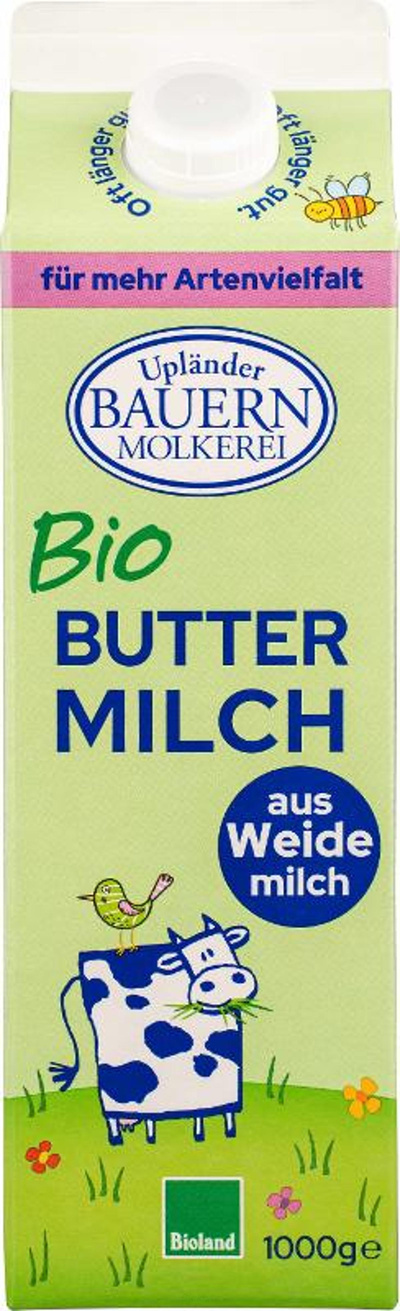 Produktfoto zu Buttermilch Tetrapack 1l
