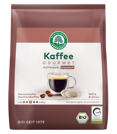 Produktfoto zu Gourmet Kaffee Crema Klassisch Pads