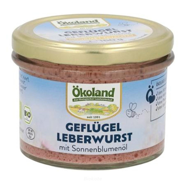 Produktfoto zu Geflügel Leberwurst Gourmet Qu