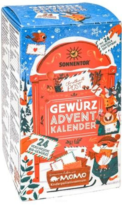 Produktfoto zu Gewürz Adventskalender Sonnent