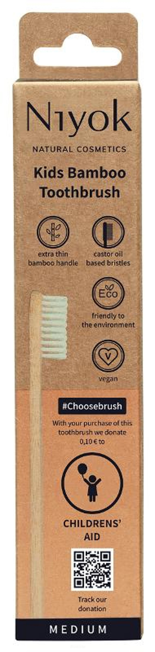 Produktfoto zu Zahnbürste Bambus Kids