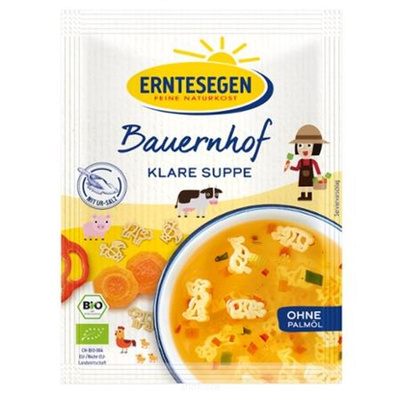 Produktfoto zu Bauernhof Klare Suppe
