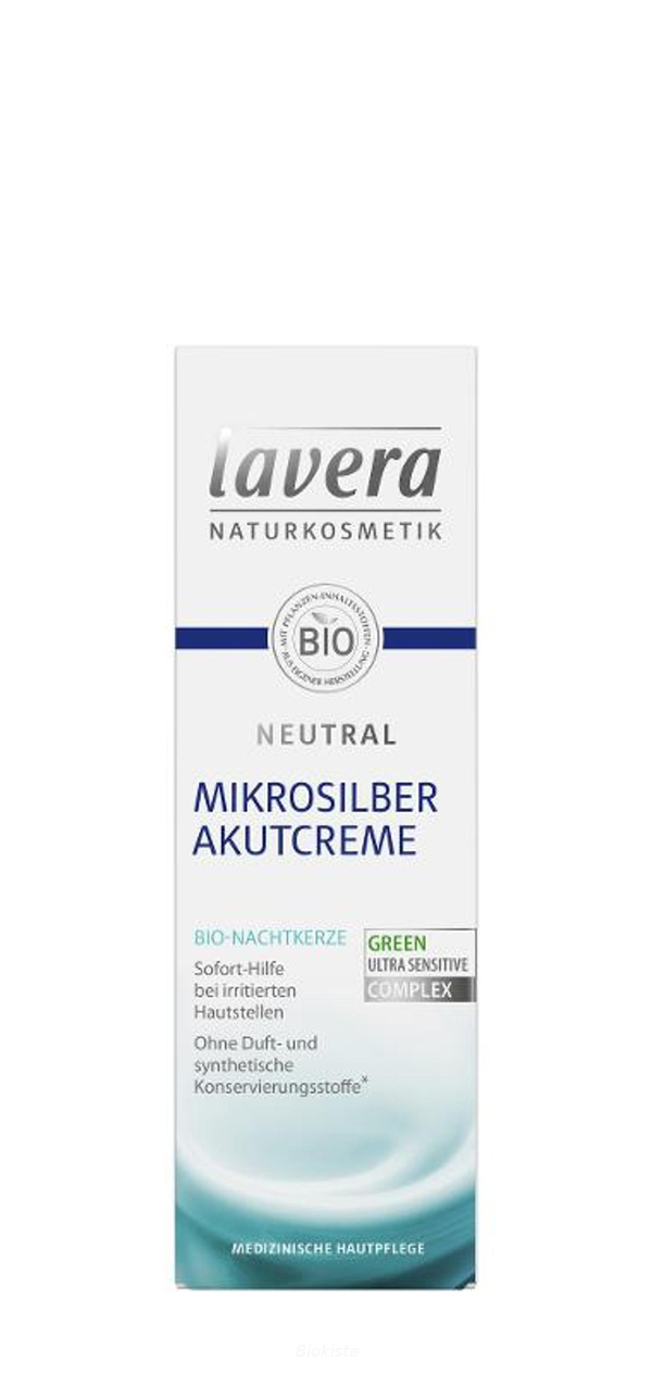 Produktfoto zu Neutral Mikrosilber Akutcreme 75 ml