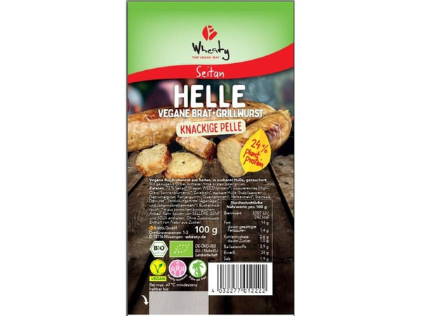 Produktfoto zu Wheaty Helle Bratwurst