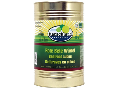 Produktfoto zu Rote Bete Würfel 4200g