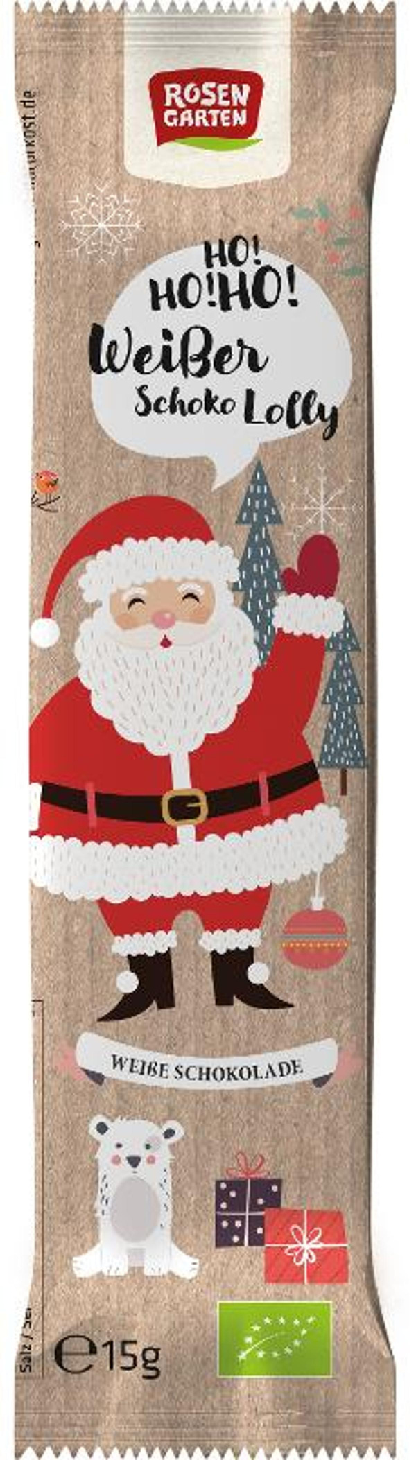 Produktfoto zu Weißer Lolly Nikolaus