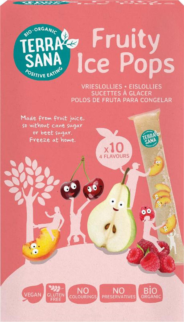 Produktfoto zu Wassereis Coole Lollies fruchtig