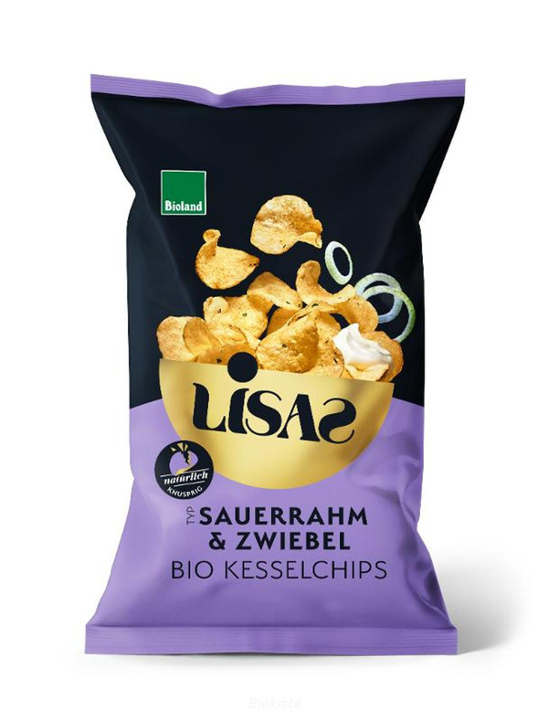 Produktfoto zu Kesselchips Sauerrahm Zwiebel