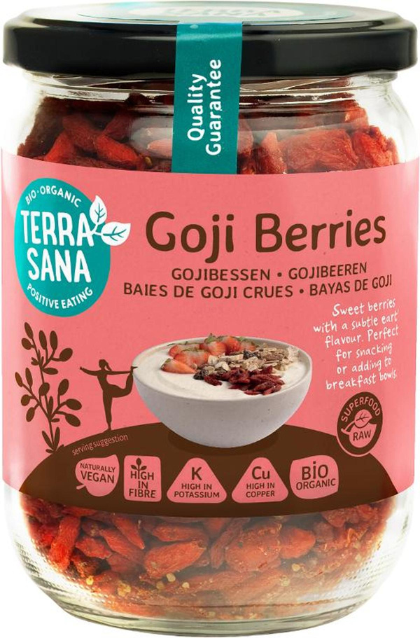 Produktfoto zu Gojibeeren getrocknet im Glas