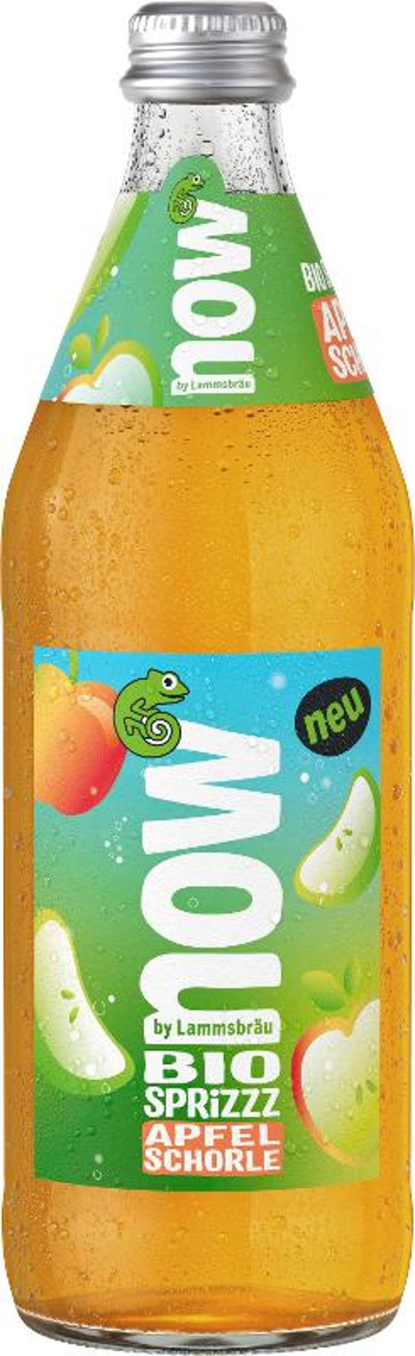 Produktfoto zu now Sprizzz Apfelschorle 0,5l