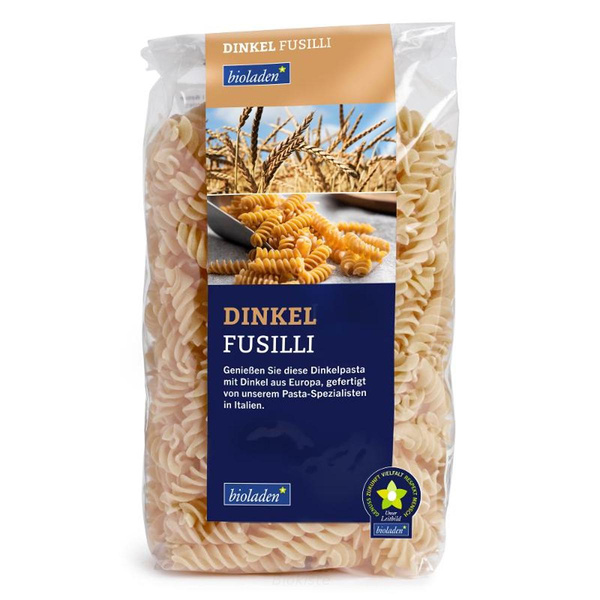Produktfoto zu Dinkel Fusilli hell bioladen