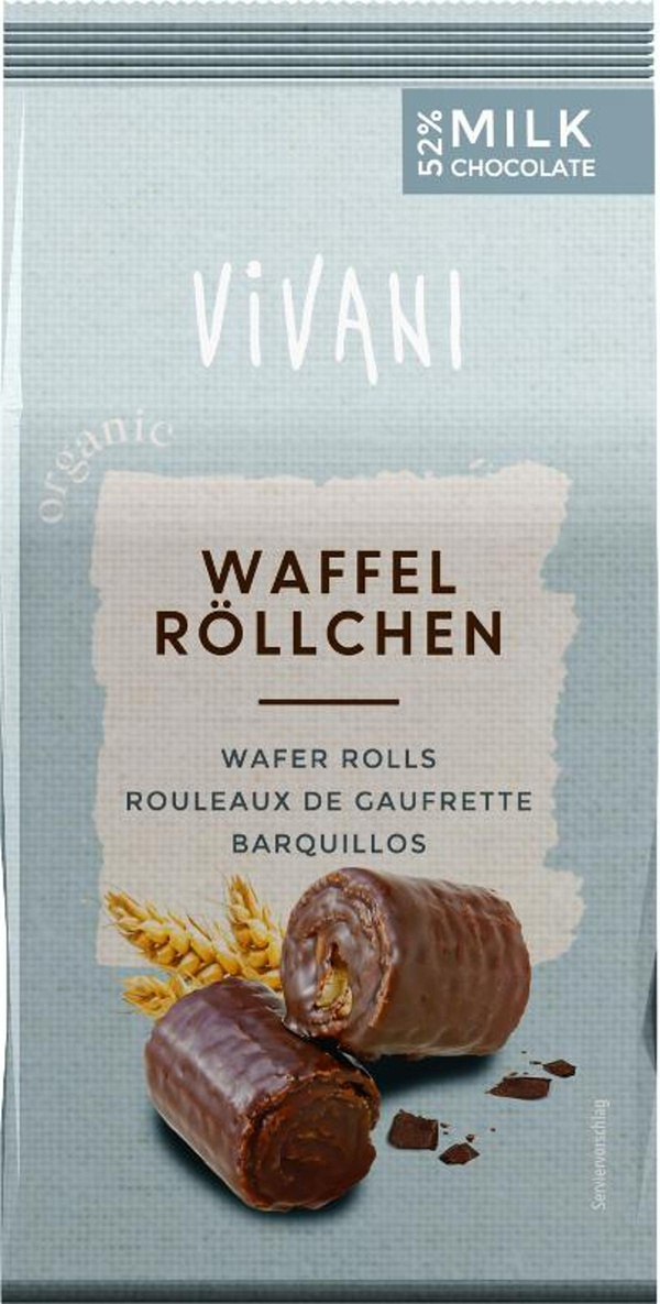 Produktfoto zu Waffel Röllchen Vollmilch