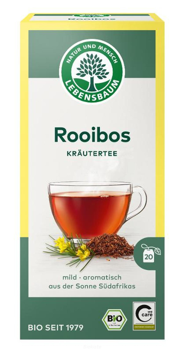 Produktfoto zu Kräutertee Rooibusch im Teebeutel