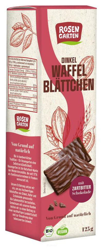 Produktfoto zu Dinkel Waffelblättchen